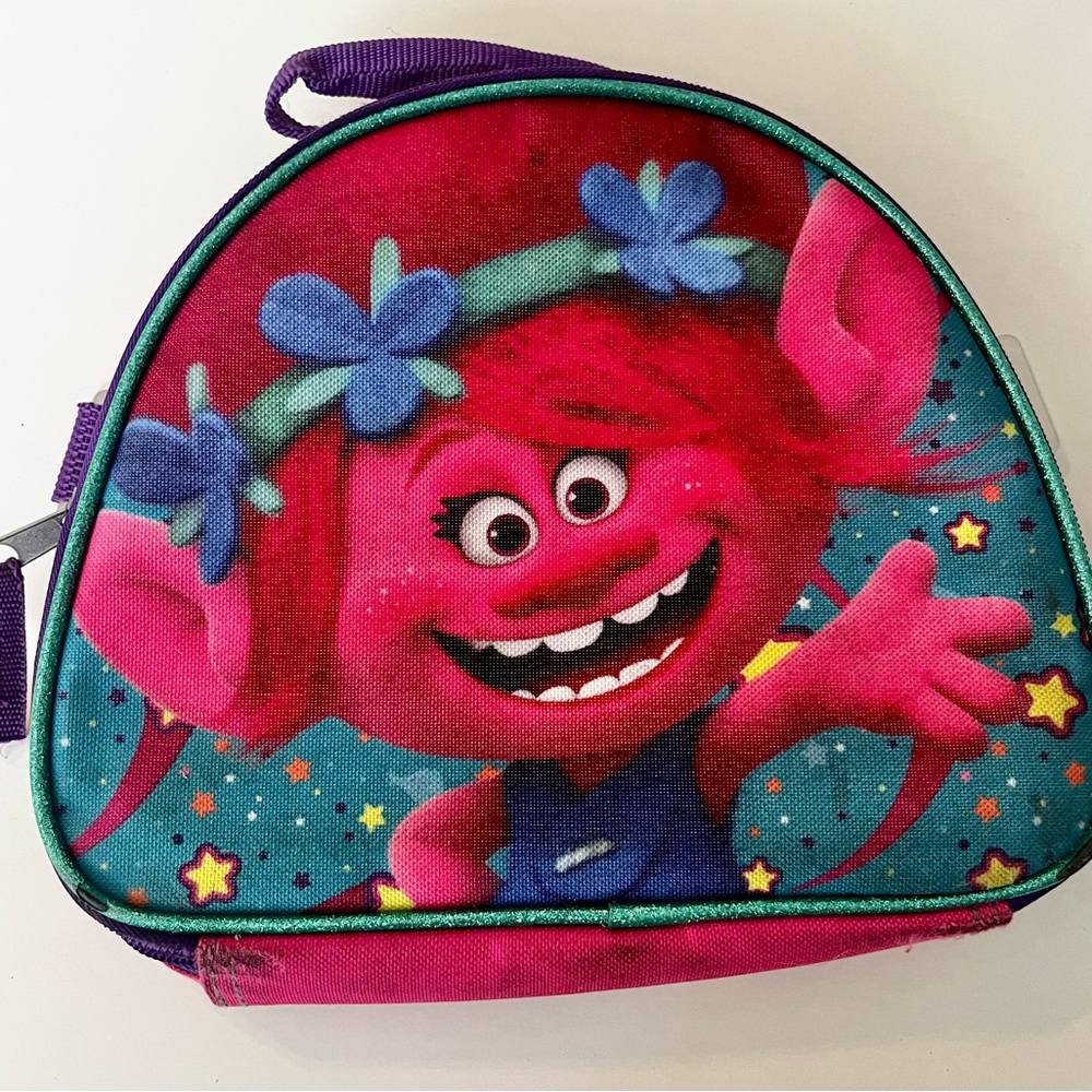 Trolls Pink and Blue Accessory Bags Vibrant Design
